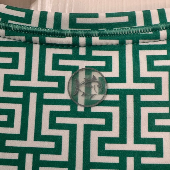 Southern Tide Lyllee ST Geo Printed UPF Performance Dress - Picture 7 of 8